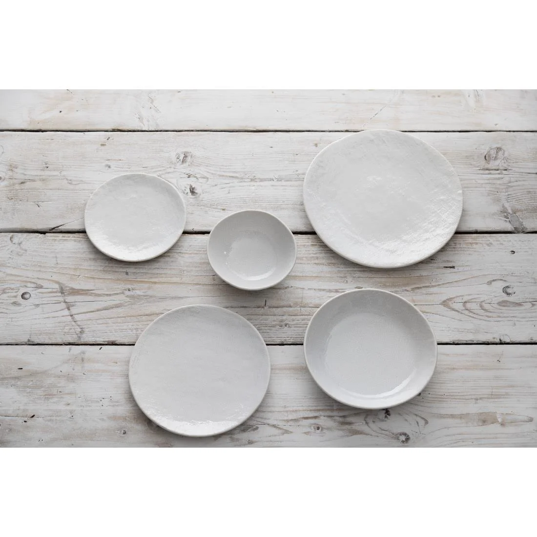 Olympia Denim Coupe Plates White 230mm (6 Pack) - Image 4