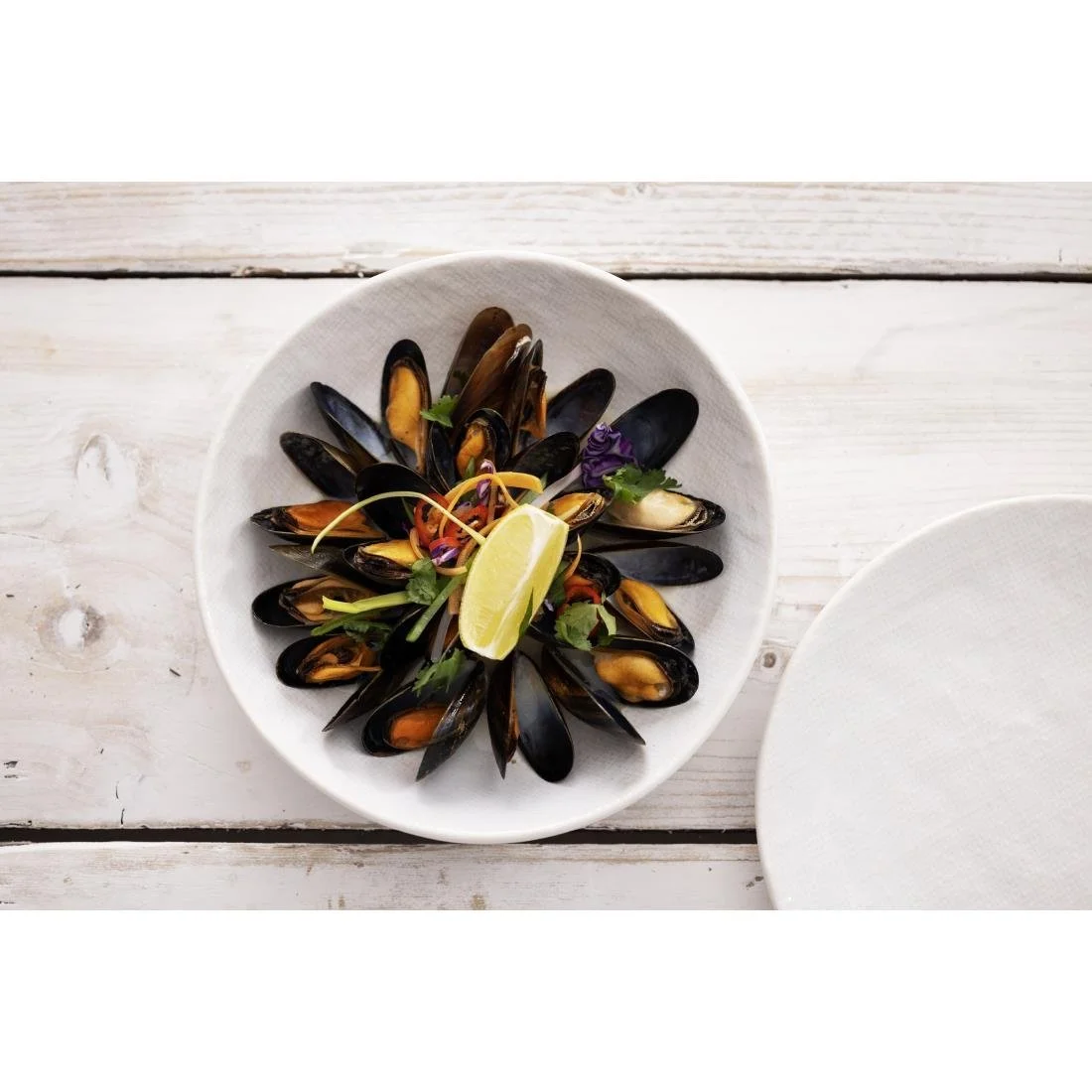 Olympia Denim Coupe Bowls White 220mm (6 Pack) - Image 3