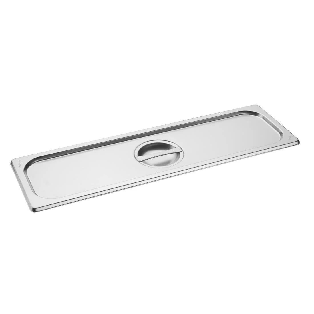 Vogue Stainless Steel Gastronorm 2/4 Lid - Image 3
