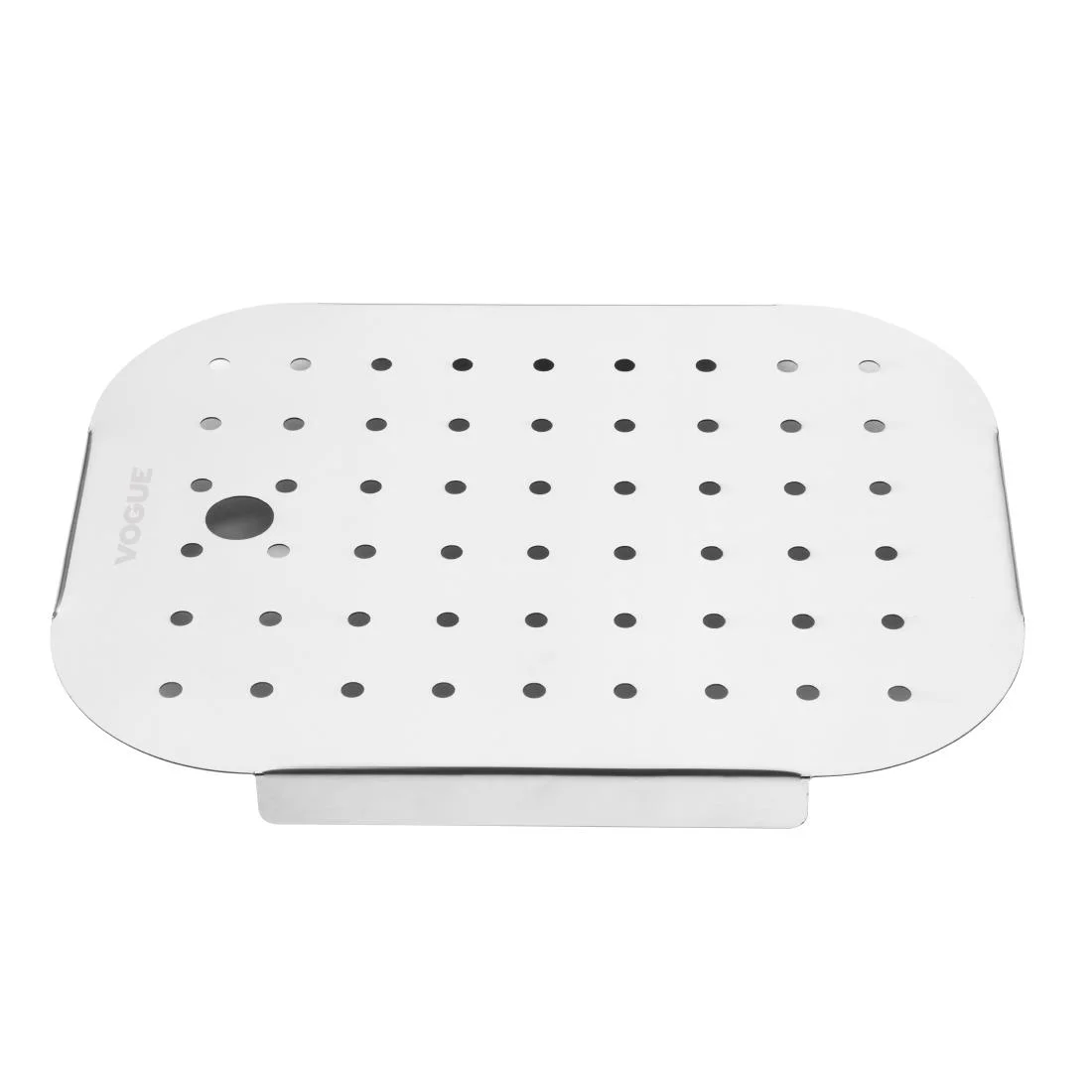 Vogue Stainless Steel GN Drainer Tray for GN 1/2 - Image 2