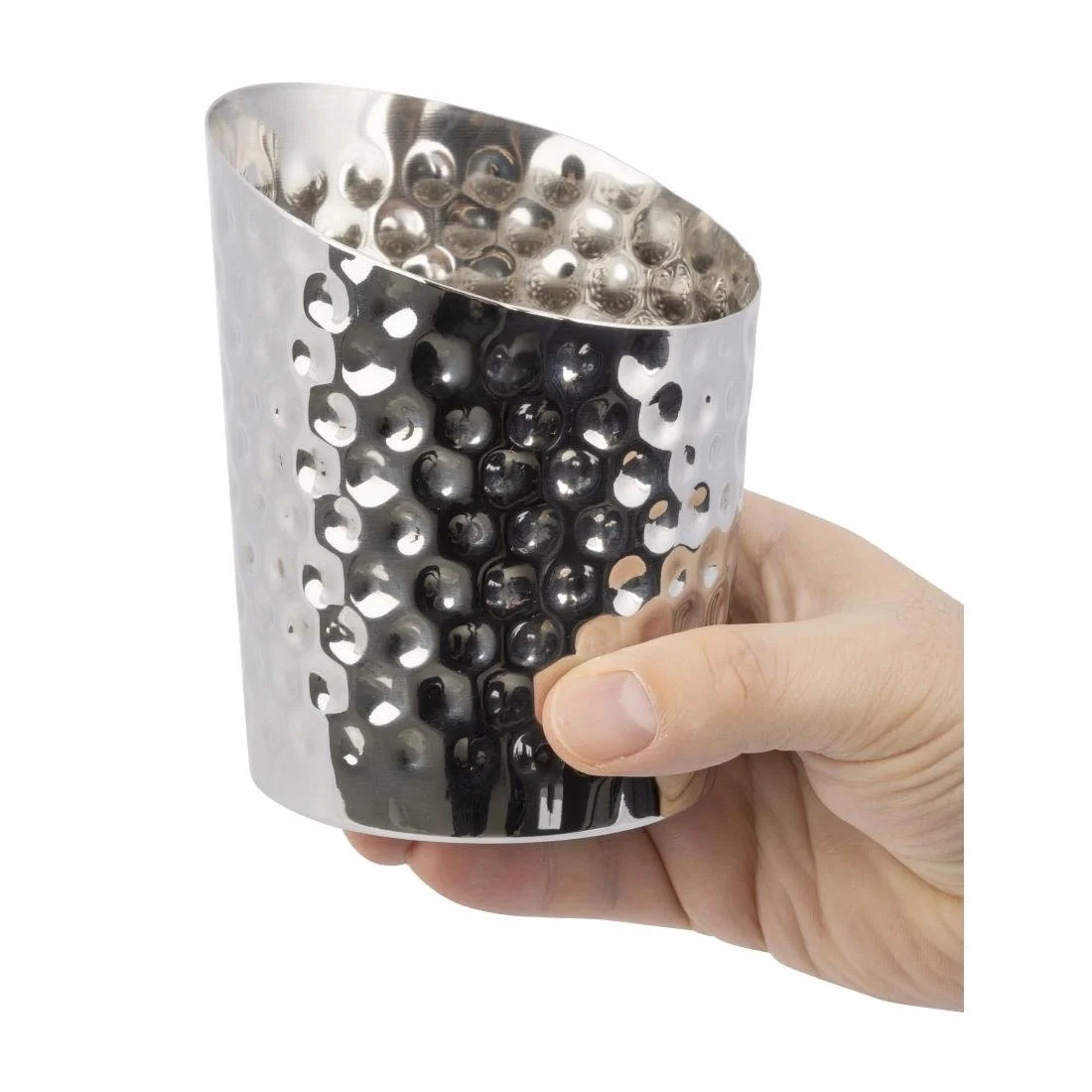 Olympia Hammered Chip Cup 480ml - Image 6