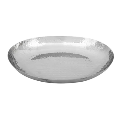 Olympia Hammered Stainless Steel Oval Dish 280x230mm - Image 6