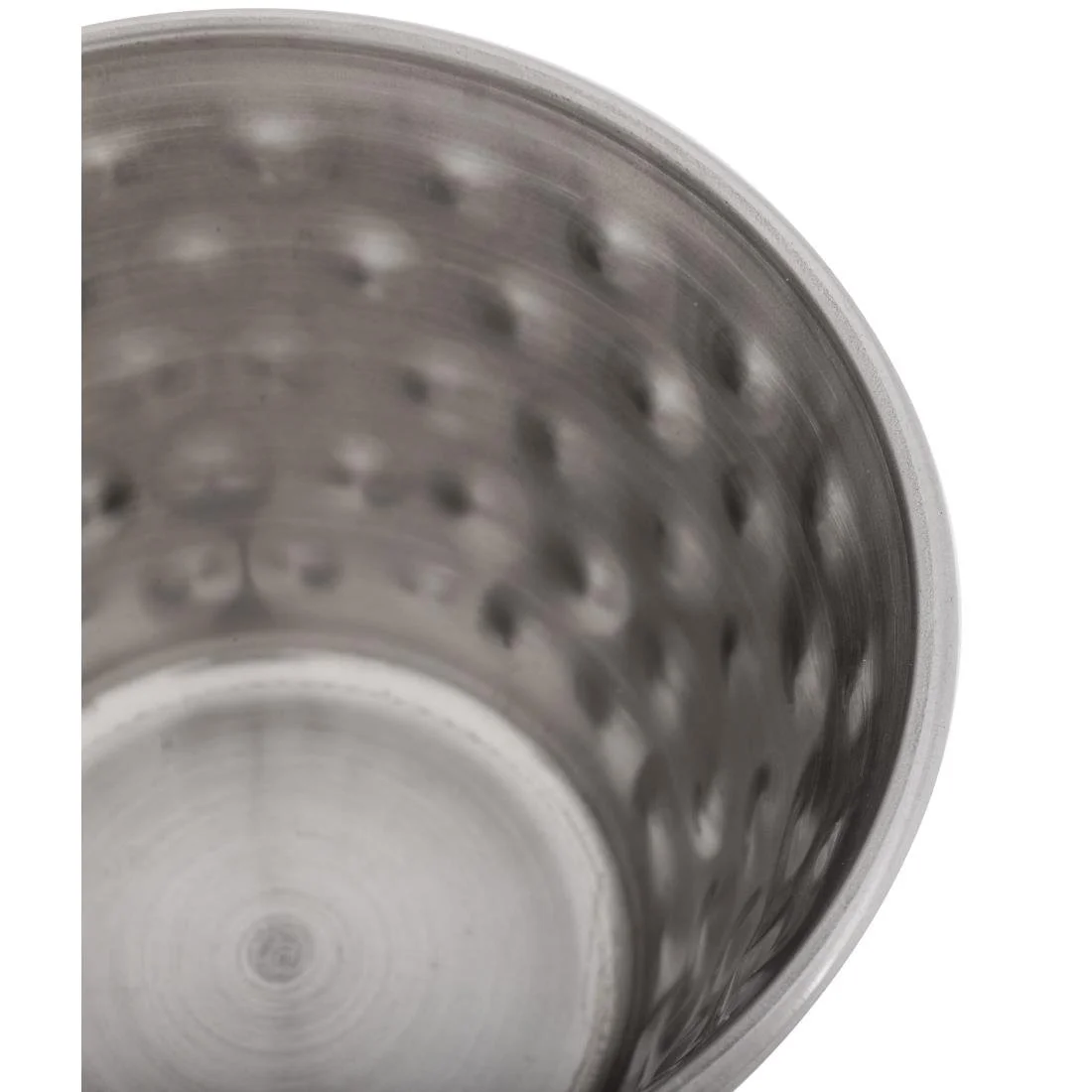 Olympia Hammered Stainless Steel Sauce Cups 115ml (12 Pack) - Image 4