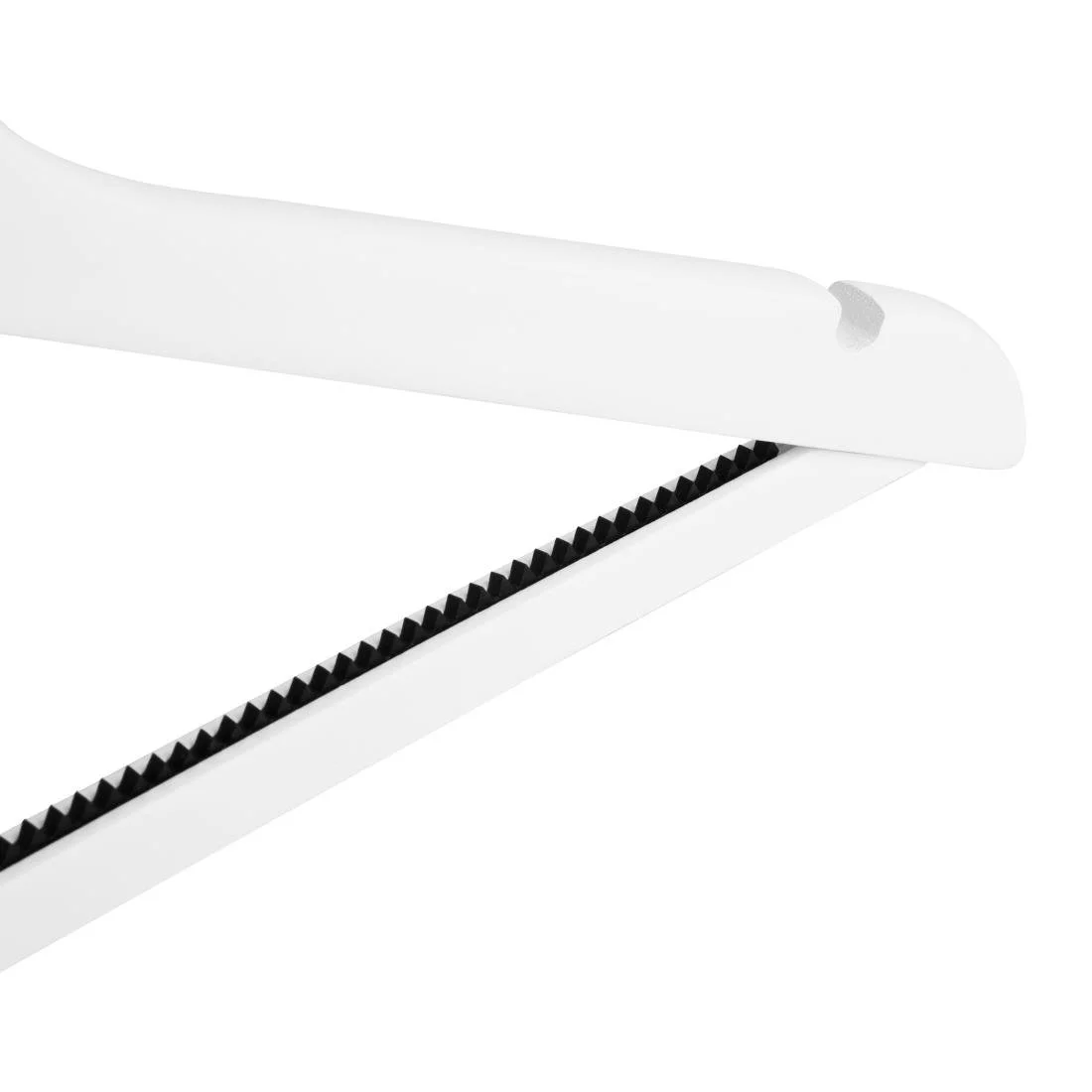 Bolero White Wooden Hangers (10 Pack) - Image 3