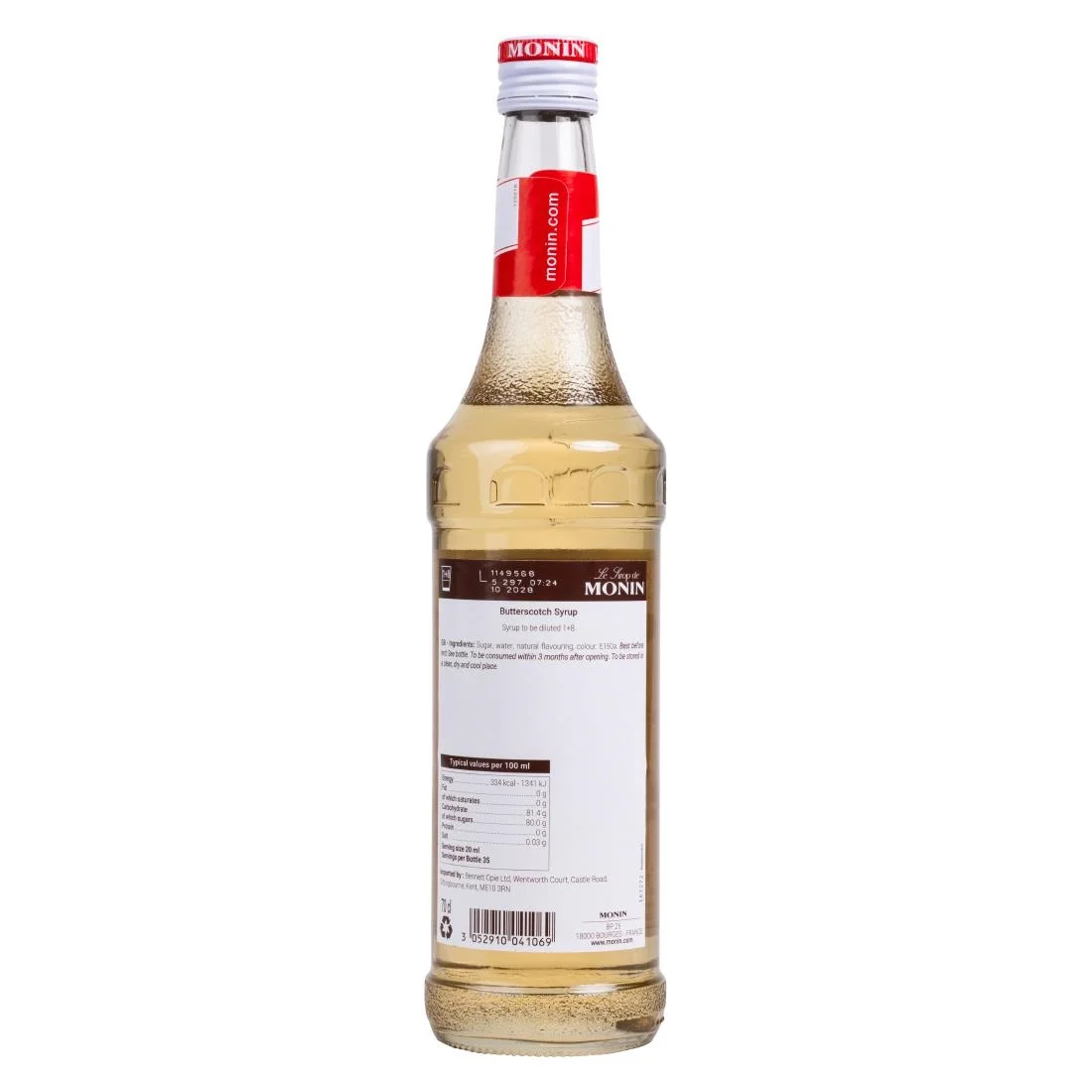 Monin Premium Butterscotch Syrup 700ml - Image 4