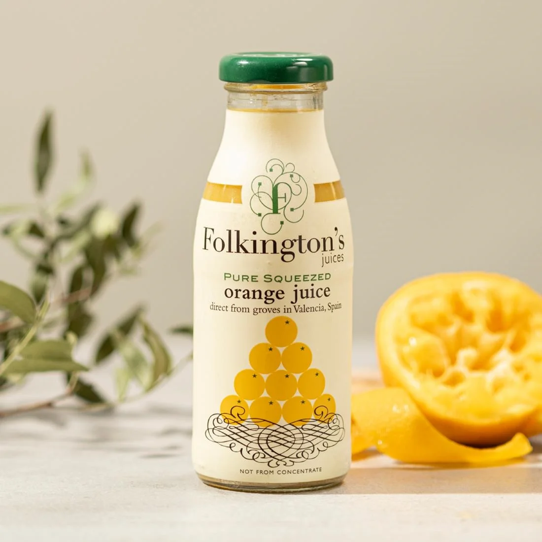 Folkington's Juices Orange Glass Bottle 250ml (12 Pack) - Image 4