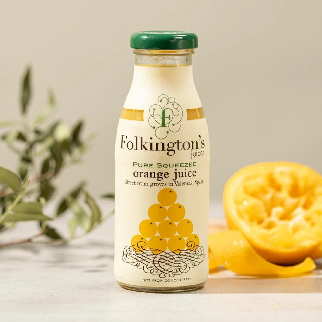 Folkington's Juices Orange Glass Bottle 250ml (12 Pack) - Image 4