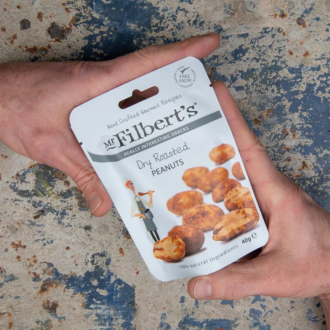 Mr Filbert's Dry Roasted Peanuts 40g (20 Pack) - Image 4