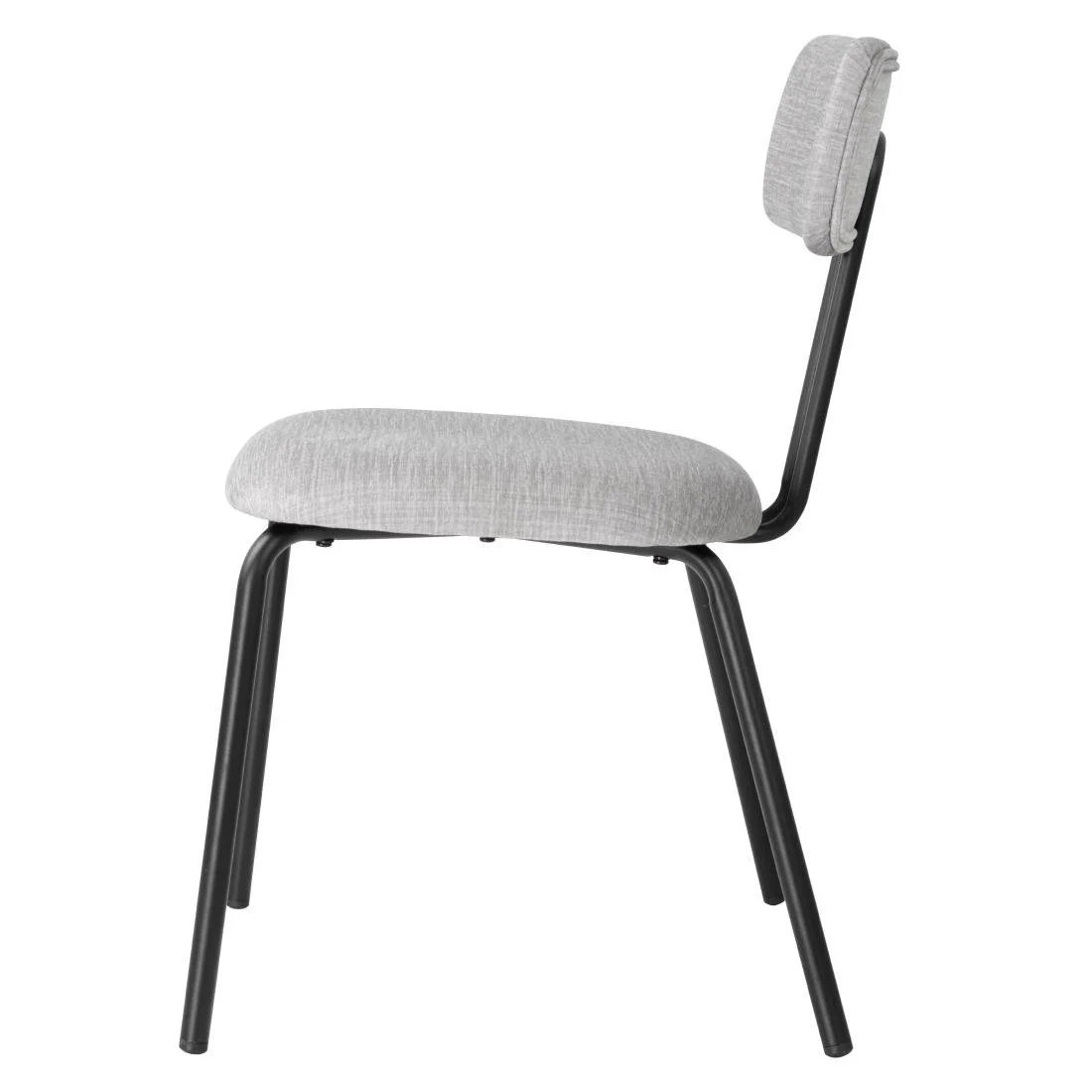 Bolero Fairfield Chairs Black and Grey Mix (2 Pack) - Image 2