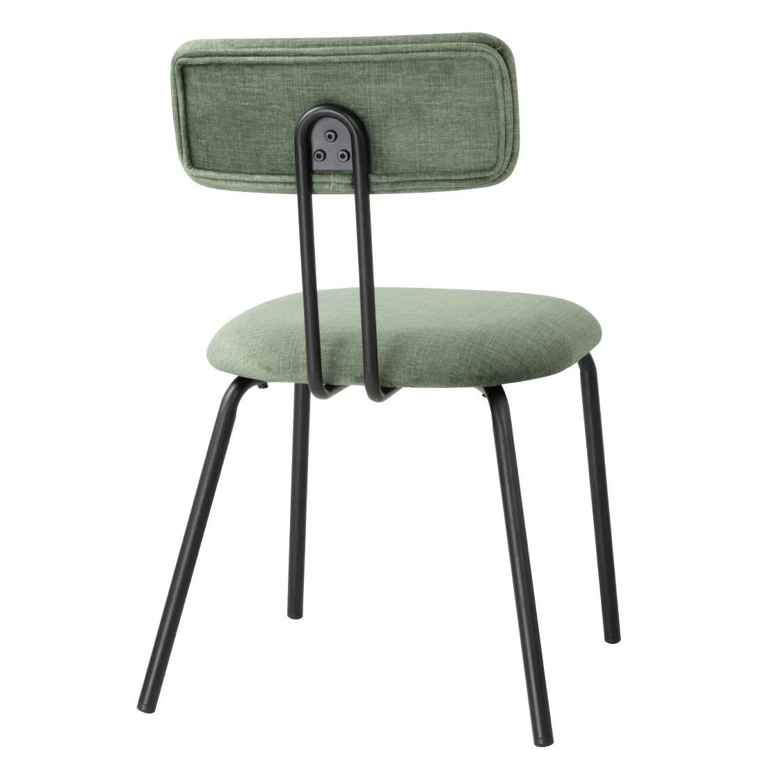 Bolero Fairfield Chairs Black and Green Mix (2 Pack) - Image 3