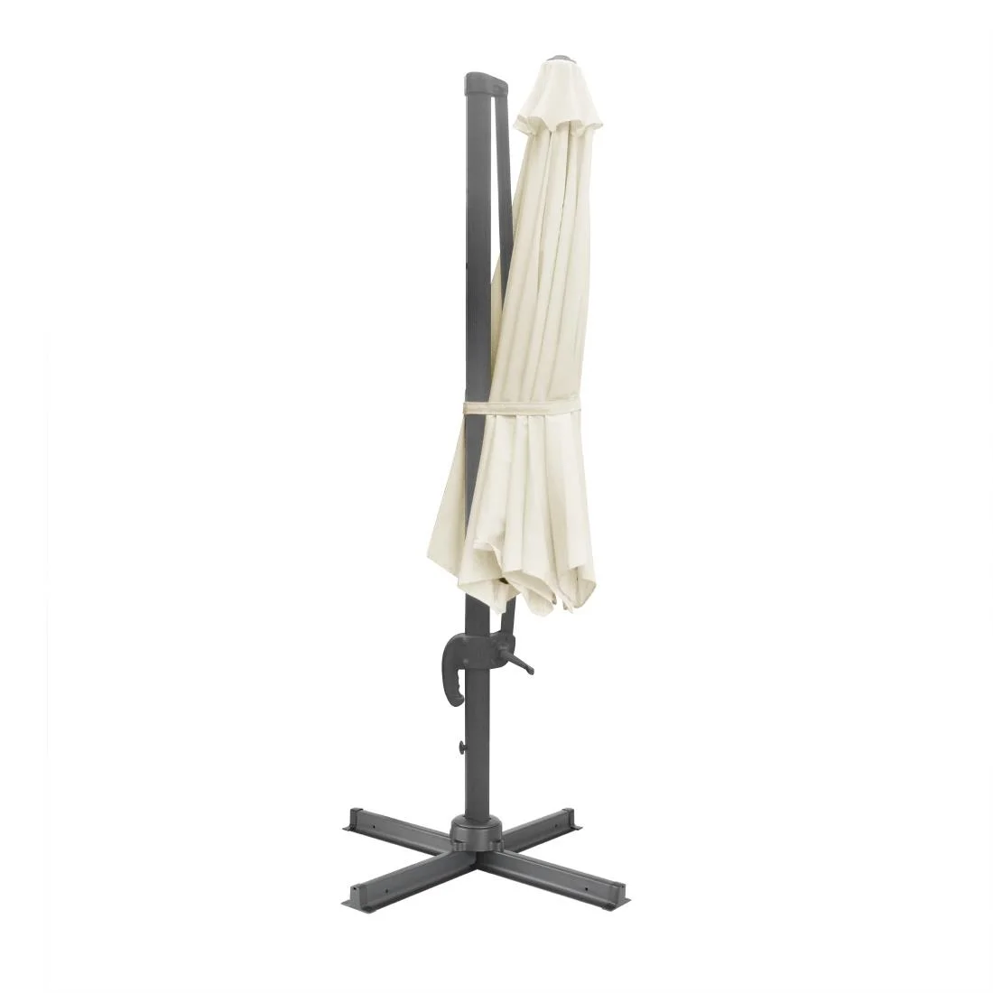 Bolero Venice Heavy Duty Parasol Cream 3.5m - Image 2