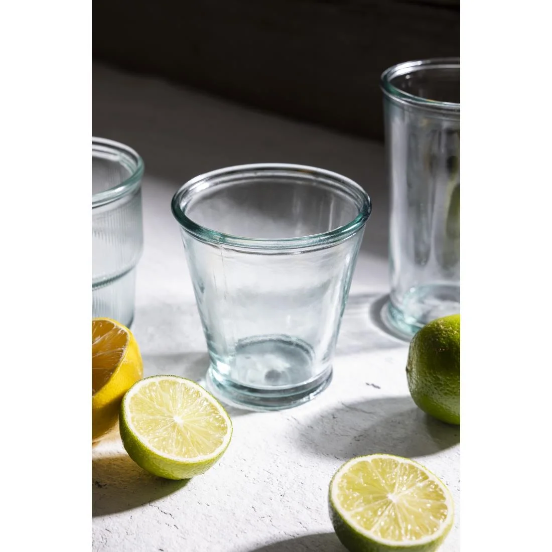 Olympia Recycled Glass Conical Tumblers 220ml (6 pack) - Image 6