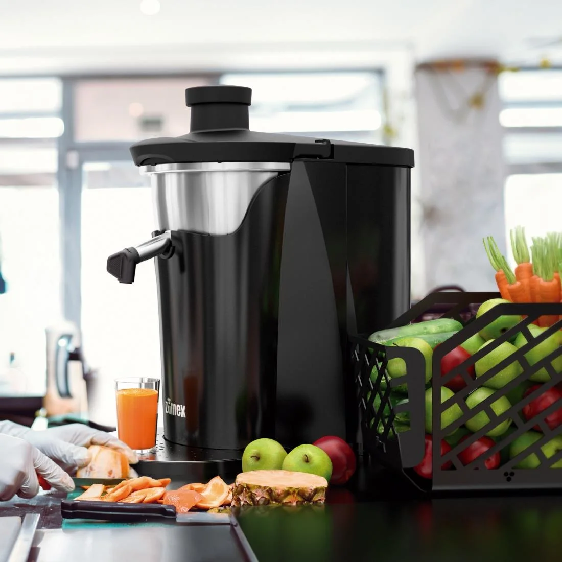 Zumex Multifruit Centrifugal Juicer Black 9876 - Image 2