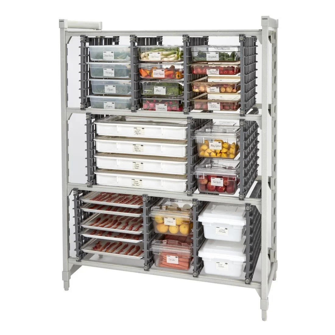 Cambro Universal Storage Rack Add-On Kit for Basics Plus Shelving 530mm Deep - Image 2