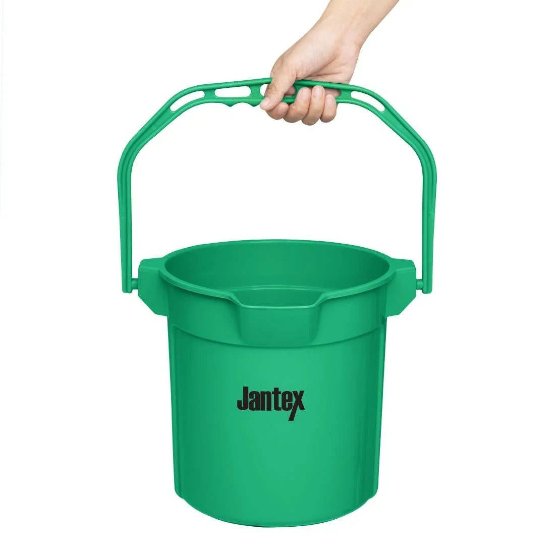 Jantex Green Graduated Bucket with Pouring Lip 10ltr - Image 5
