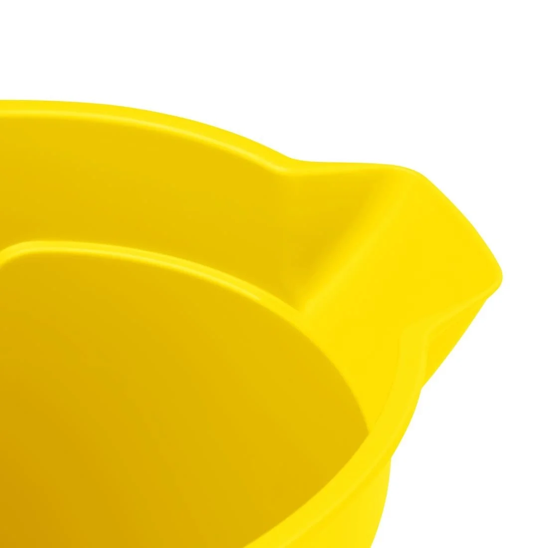Jantex Yellow Graduated Bucket with Pouring Lip 10ltr - Image 3