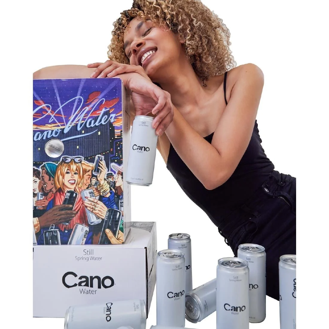 Cano Water Still Resealable Can - 500ml (12 Pack) - Image 2