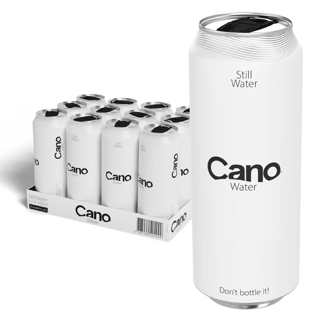 Cano Water Still Resealable Can - 500ml (12 Pack) - Image 6