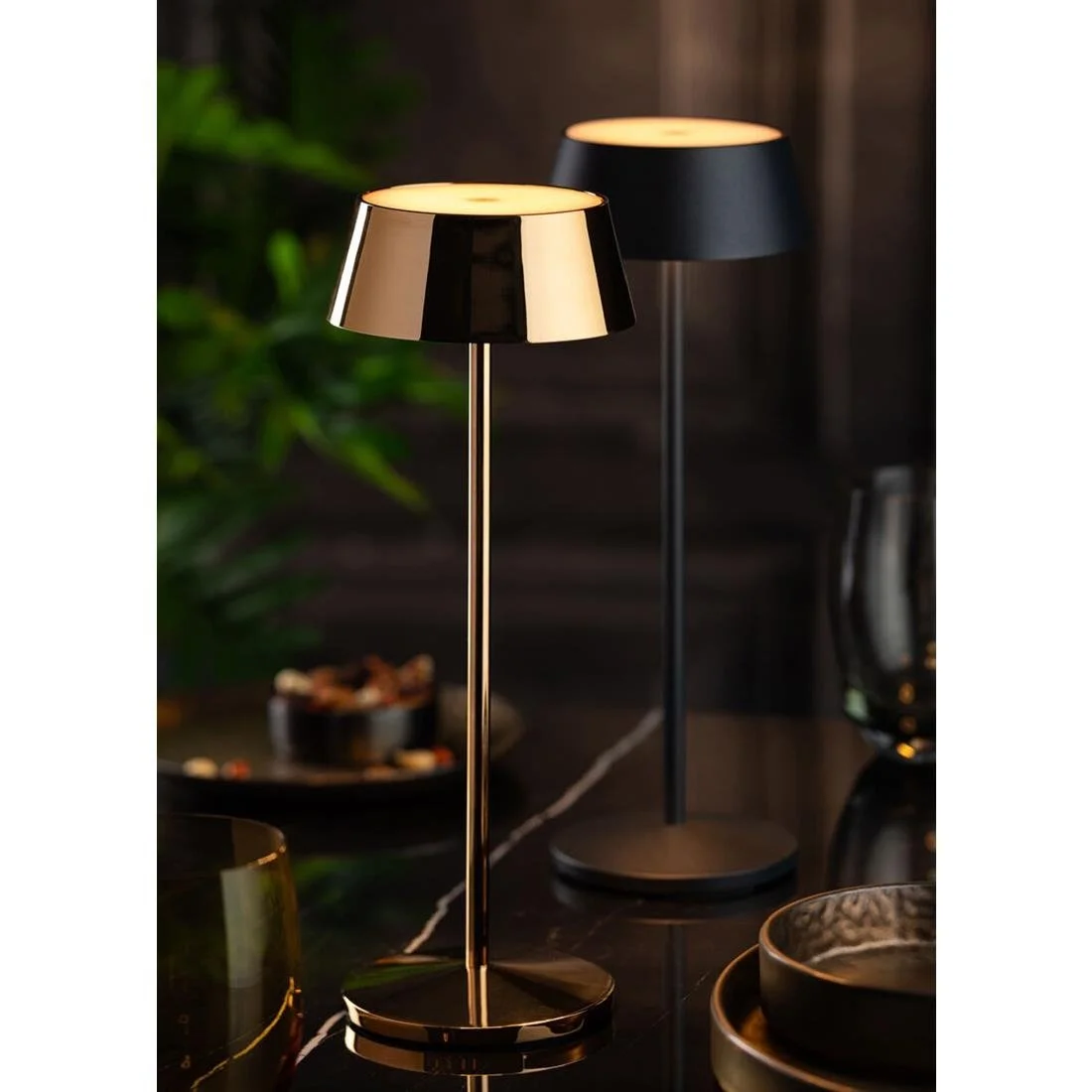 Utopia Martinique LED Cordless Table Lamp 300mm Copper (6 Pack) - Image 2