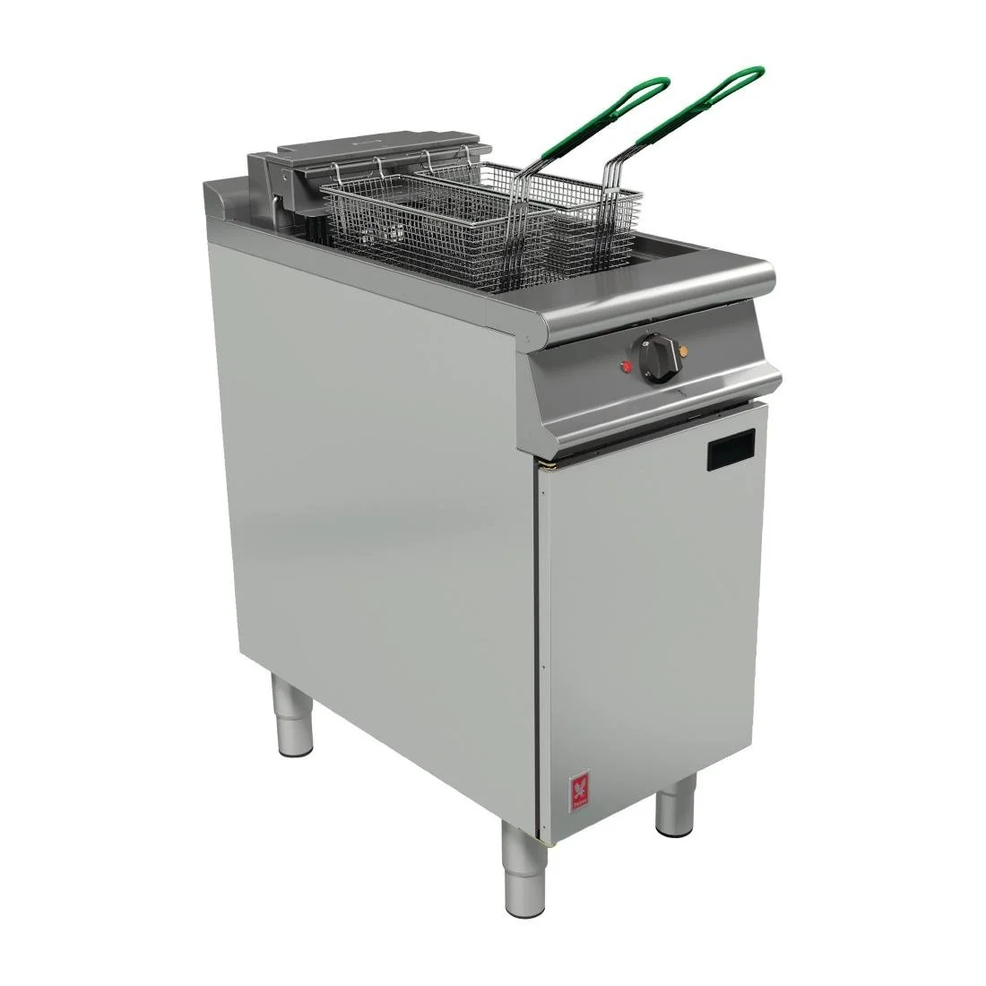Falcon Dominator Plus Free Standing Electric Fryer with Fryer Angel E3840X