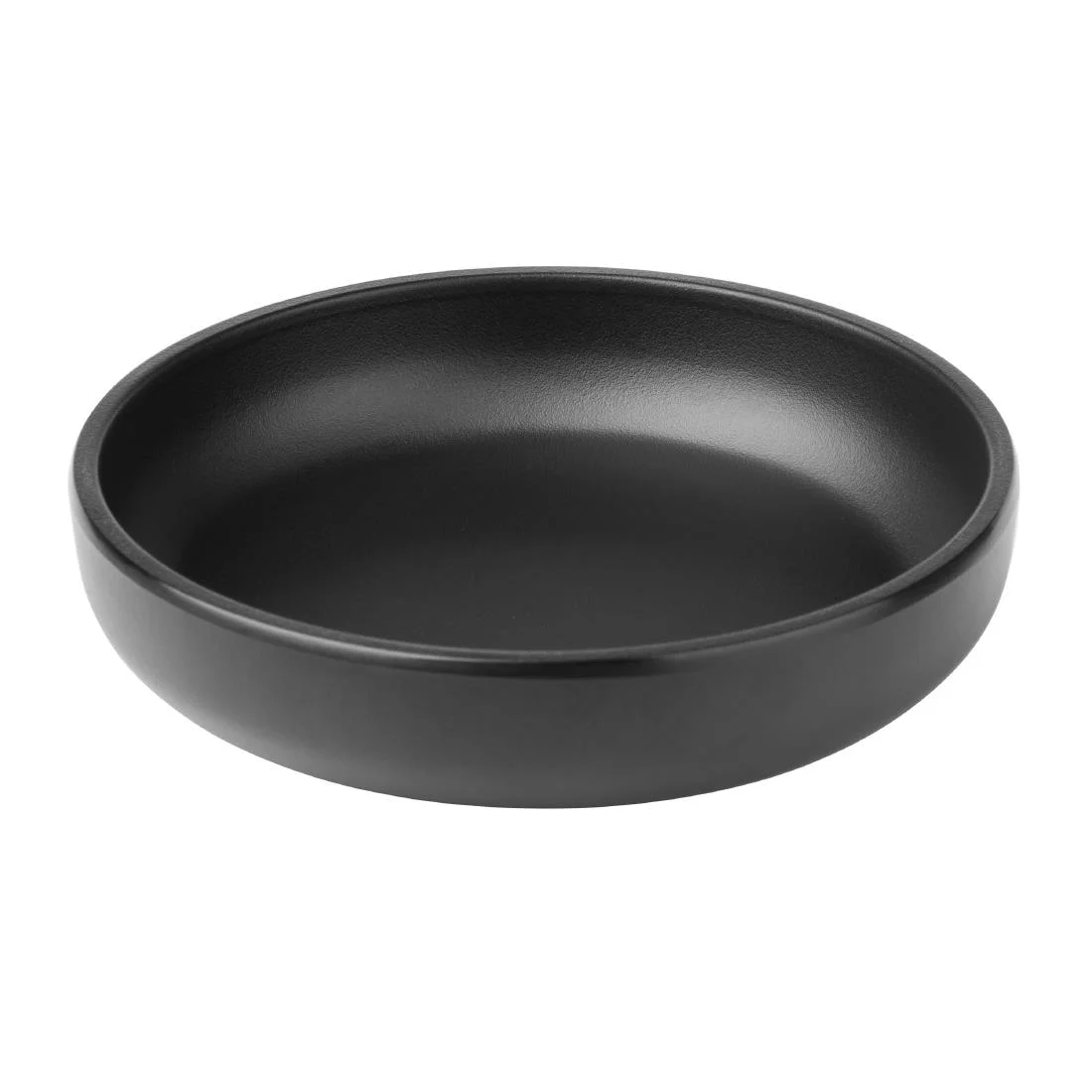 Olympia Kristallon Fusion Melamine Coupe Plates 130 x 30mm (6 Pack)