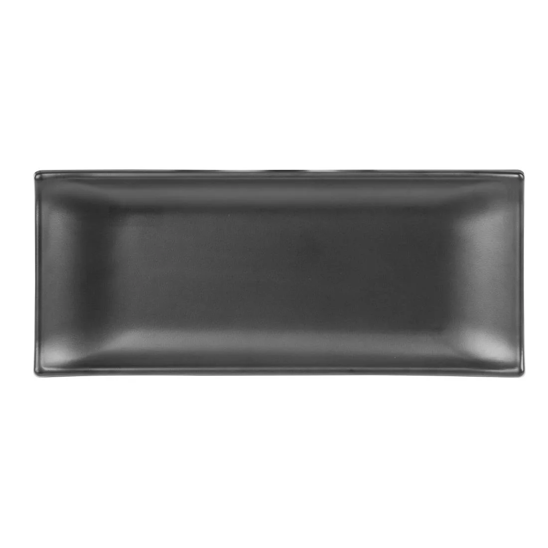 Olympia Kristallon Fusion Melamine Rectangular Plates Large 263mm (4 Pack) - Image 2