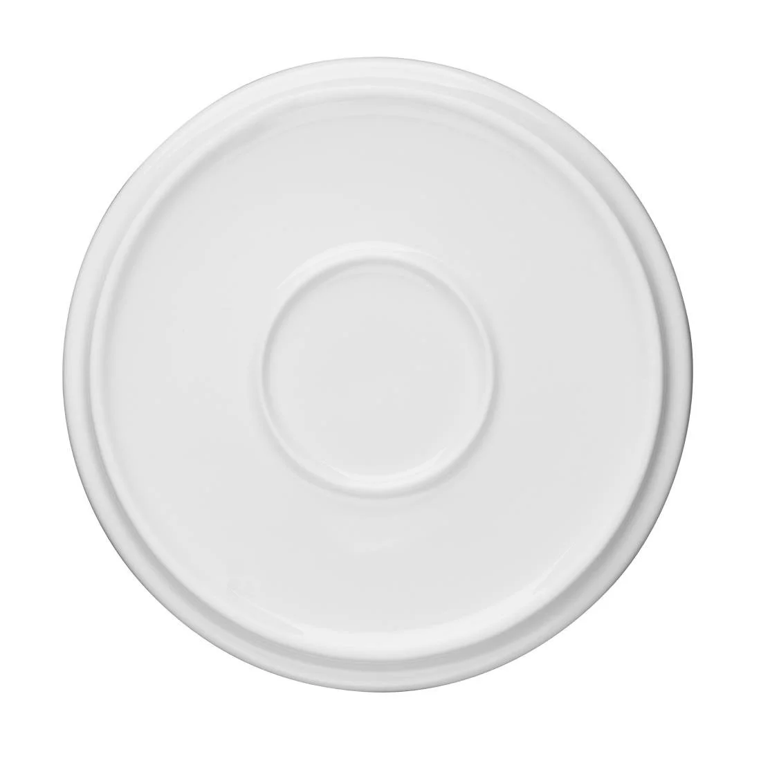 Olympia Whiteware Flat Round Plates 150mm (6 Pack) - Image 5