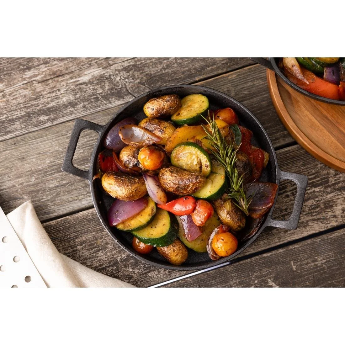 Olympia Cast Iron Round Eared Dish 200mm - Image 7