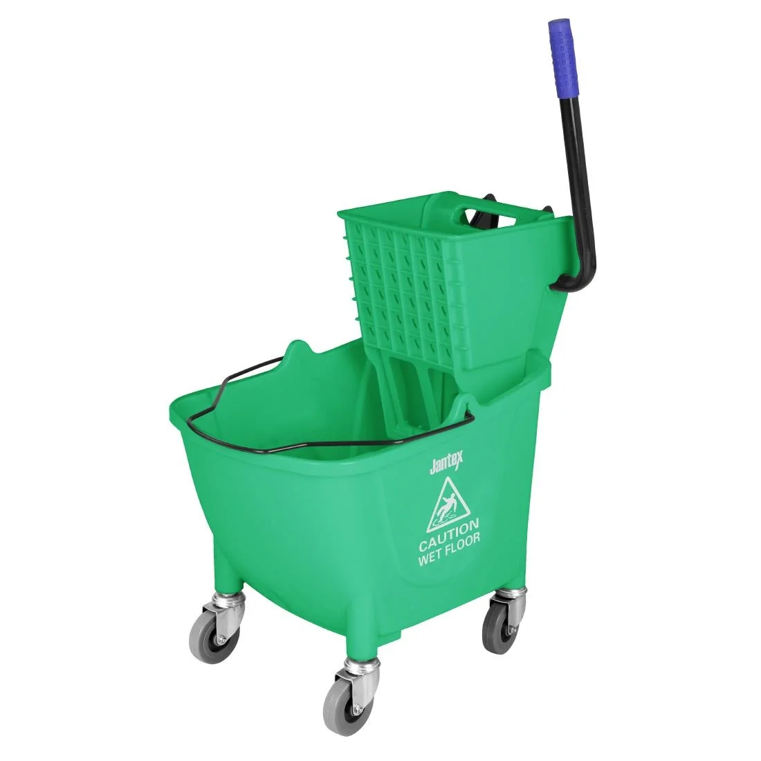 Jantex 25Ltr Mop Bucket with Foot Pedal Release Green