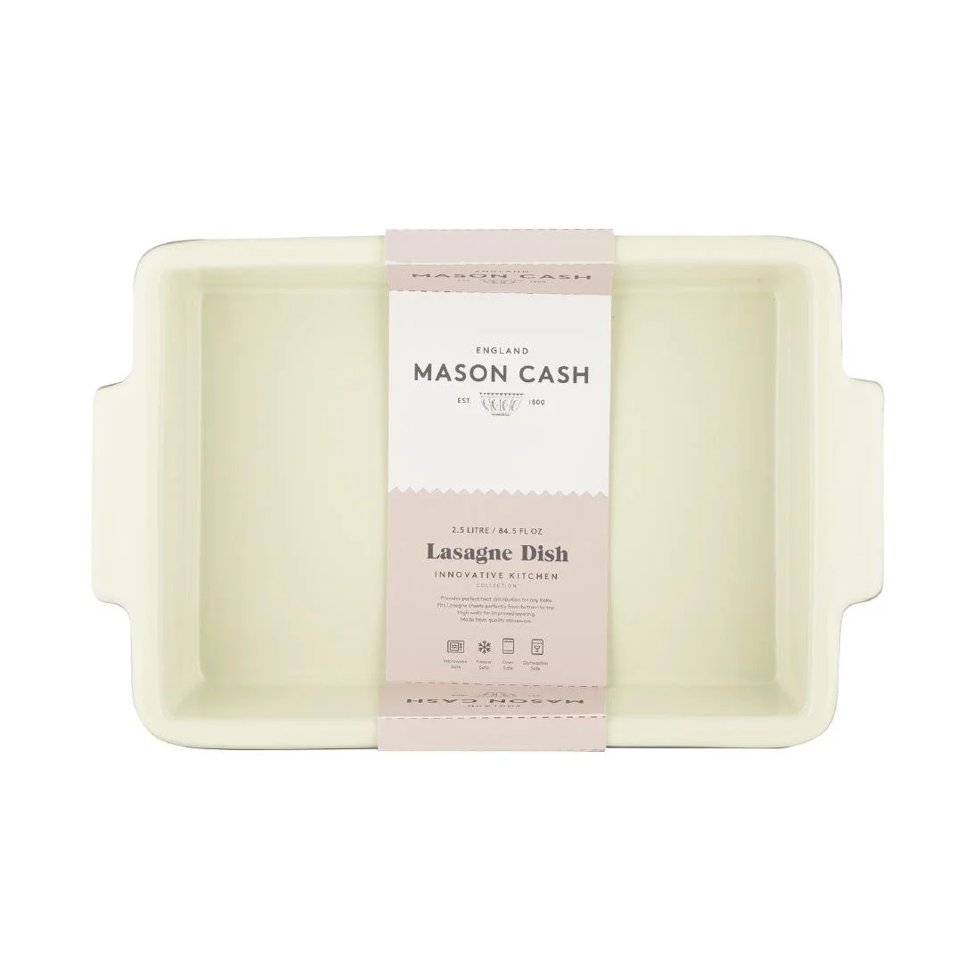 Mason Cash Innovative Kitchen Perfect Lasagne Dish 2.5Ltr - Image 2