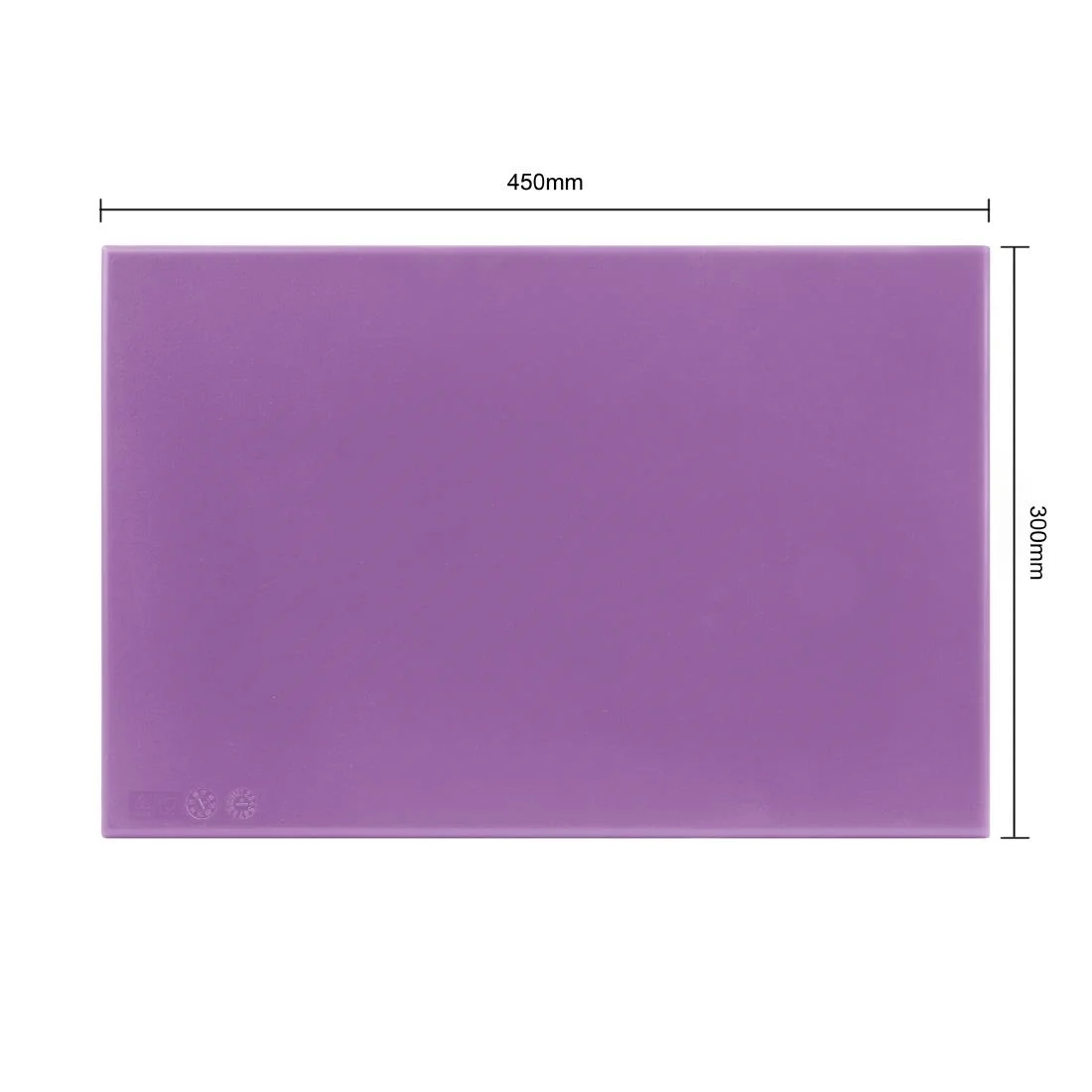 Hygiplas Extra Thick High Density Purple Chopping Board - Image 4
