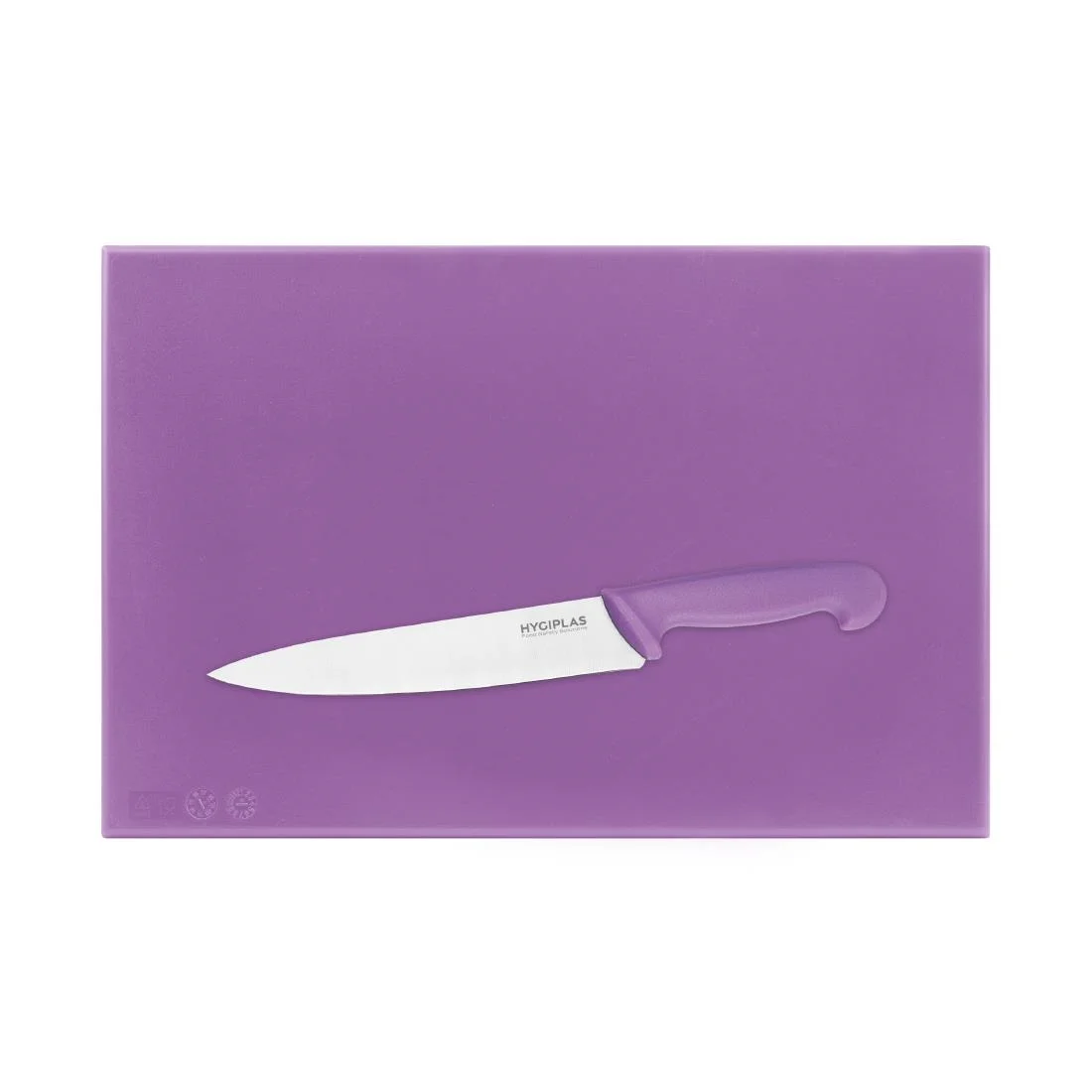 Hygiplas Extra Thick High Density Purple Chopping Board - Image 5