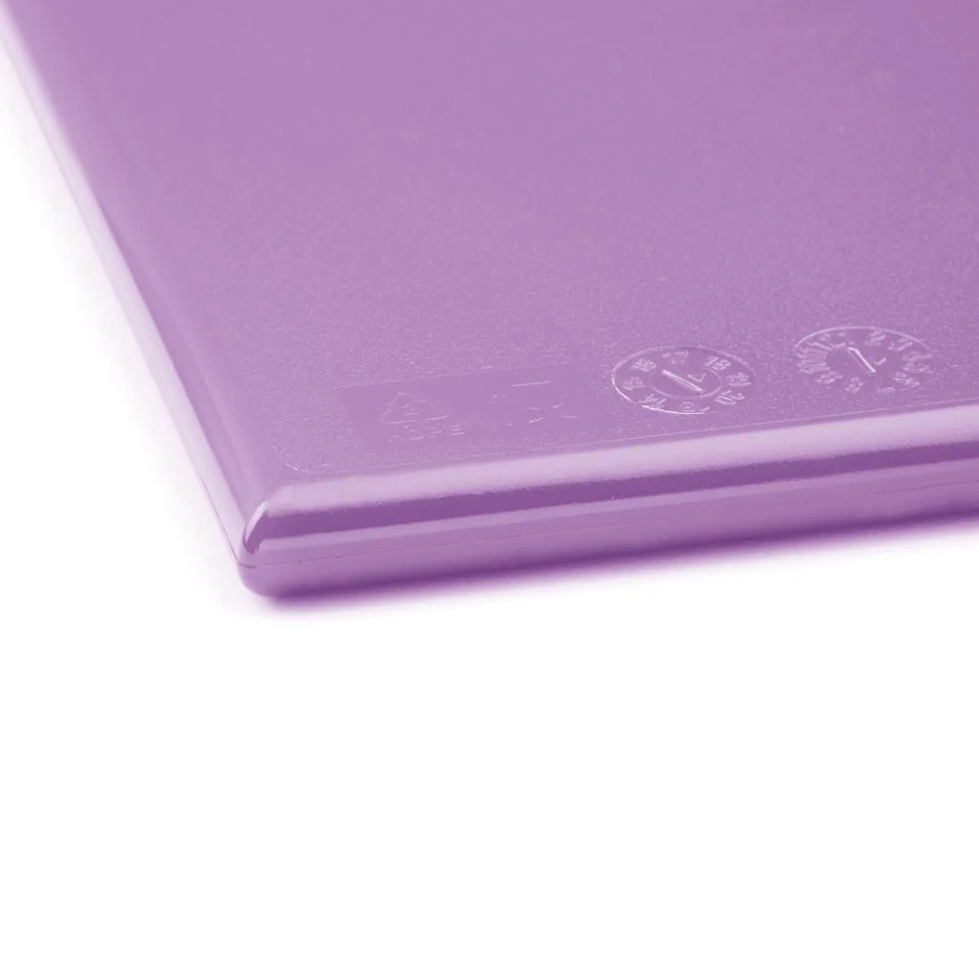 Hygiplas High Density Antibacterial Purple Chopping Board 450x305x10mm - Image 3