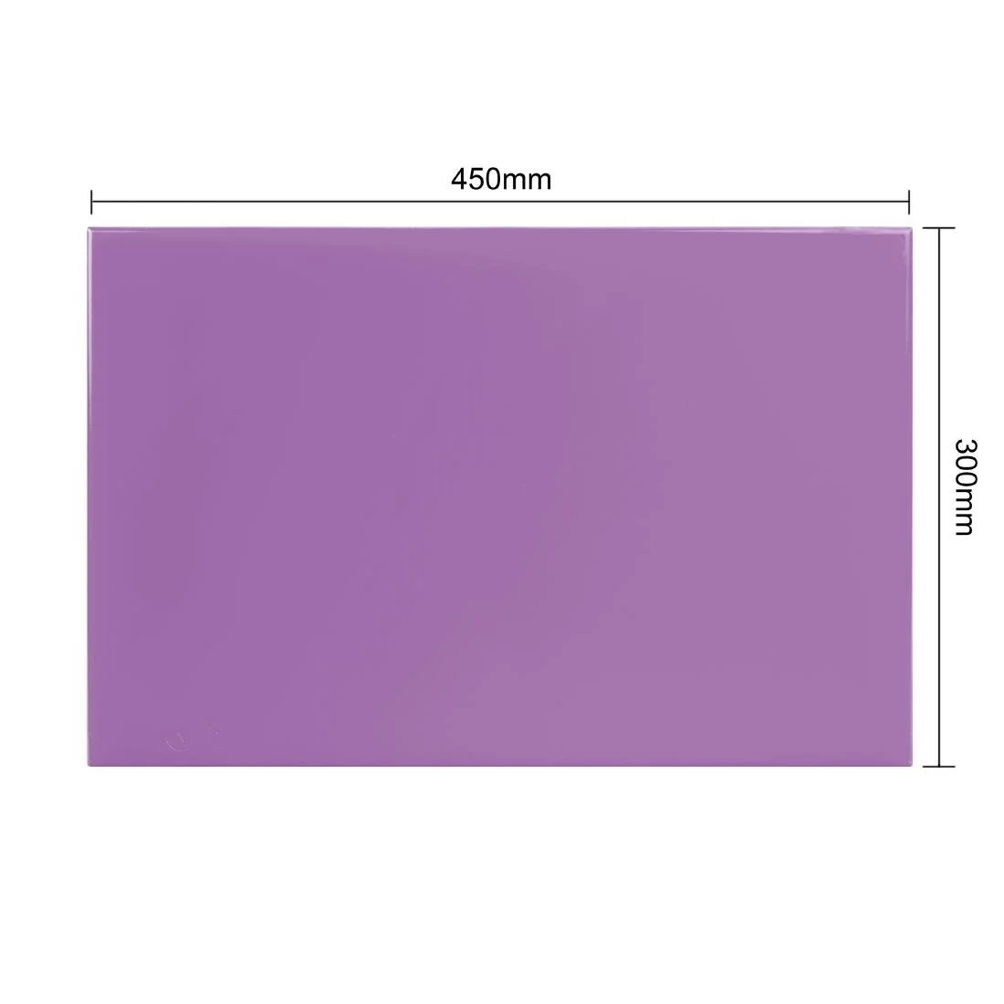 Hygiplas High Density Antibacterial Purple Chopping Board 450x305x10mm - Image 4