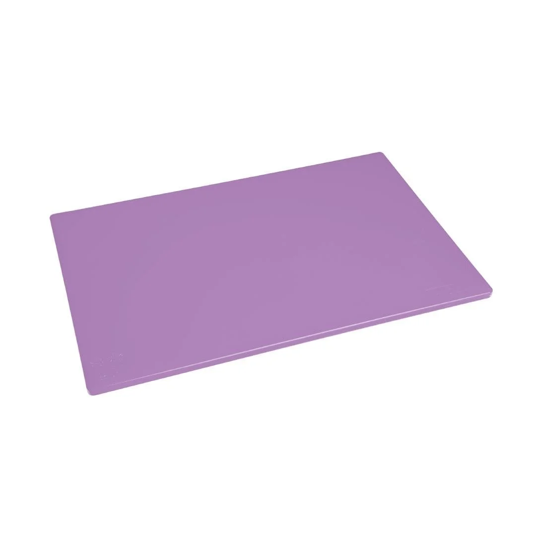 Hygiplas Low Density Antibacterial Purple Chopping Board 450x300x10mm - Image 1