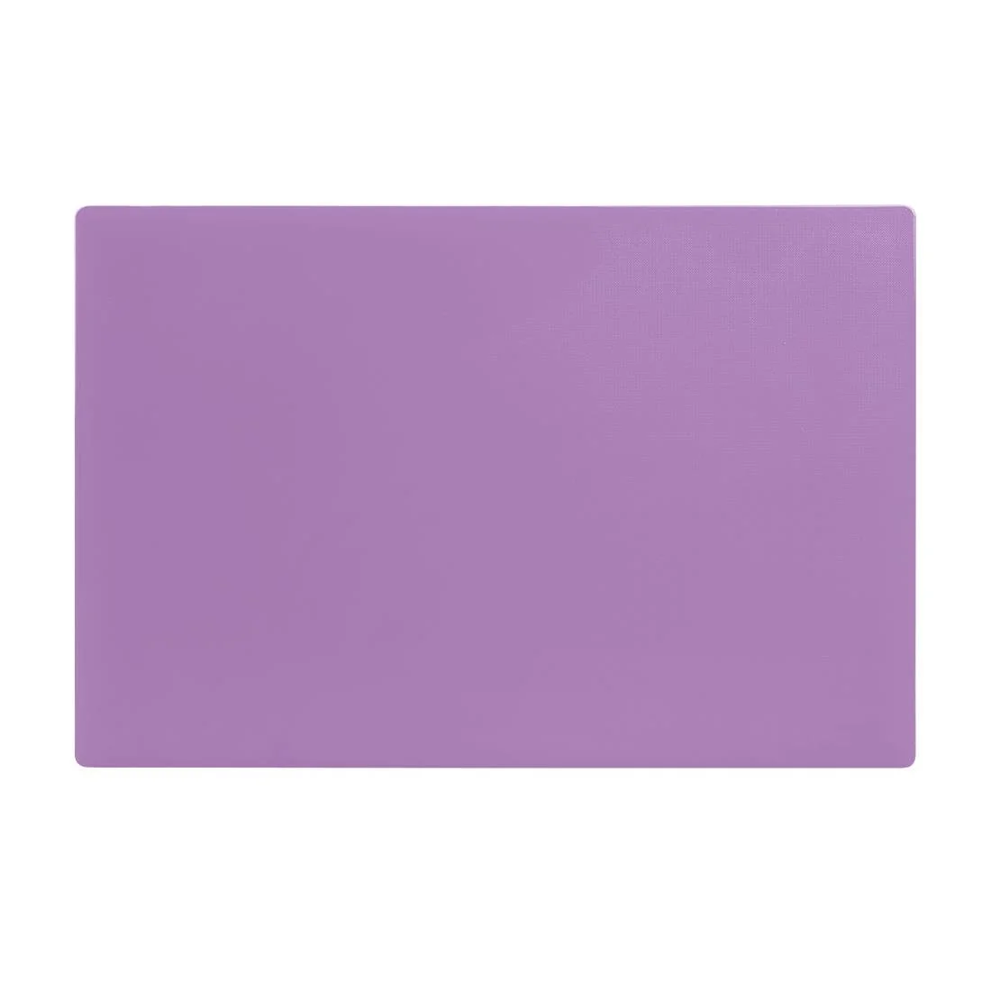 Hygiplas Low Density Antibacterial Purple Chopping Board 450x300x10mm - Image 2