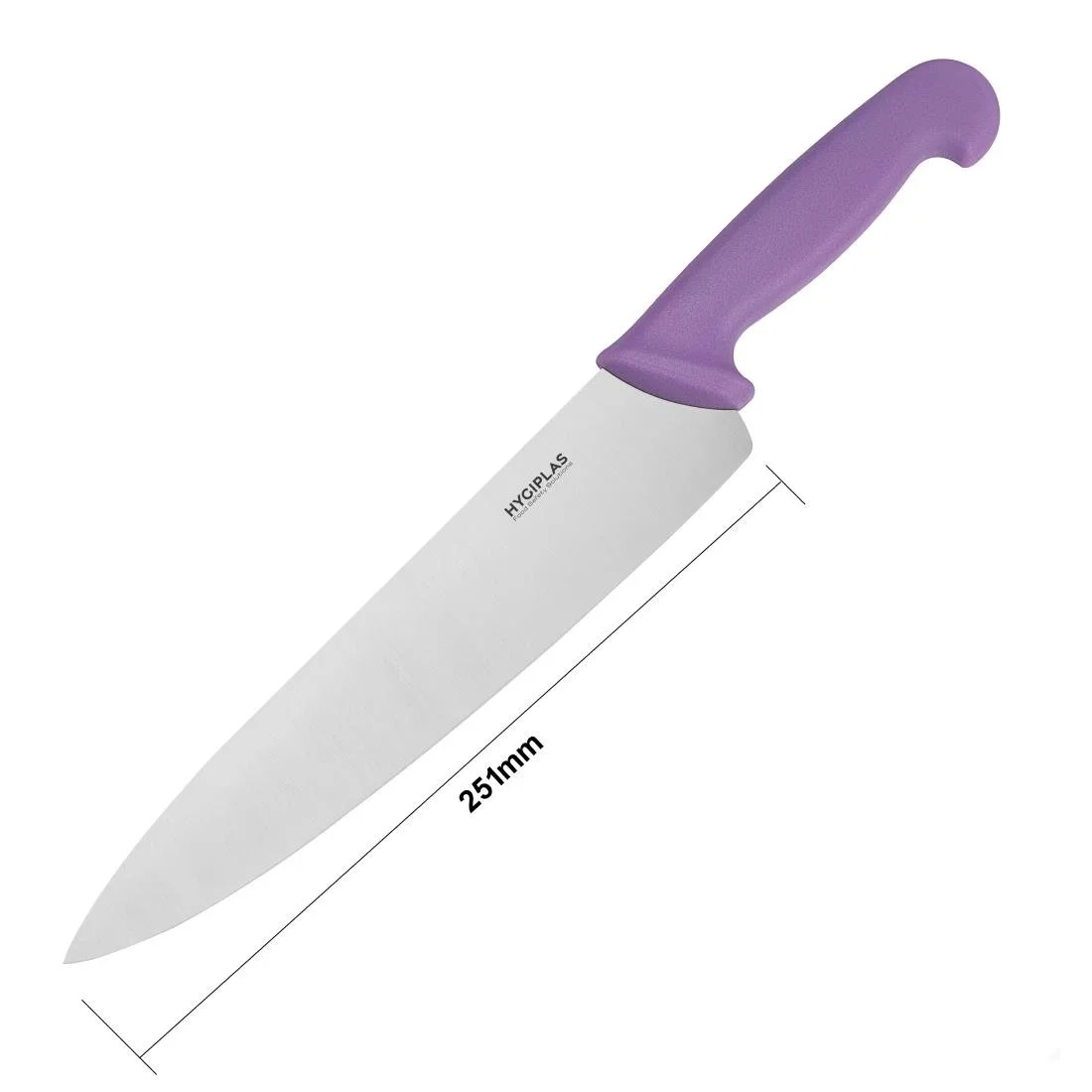 Hygiplas Cooks Knife Purple 25cm - Image 5