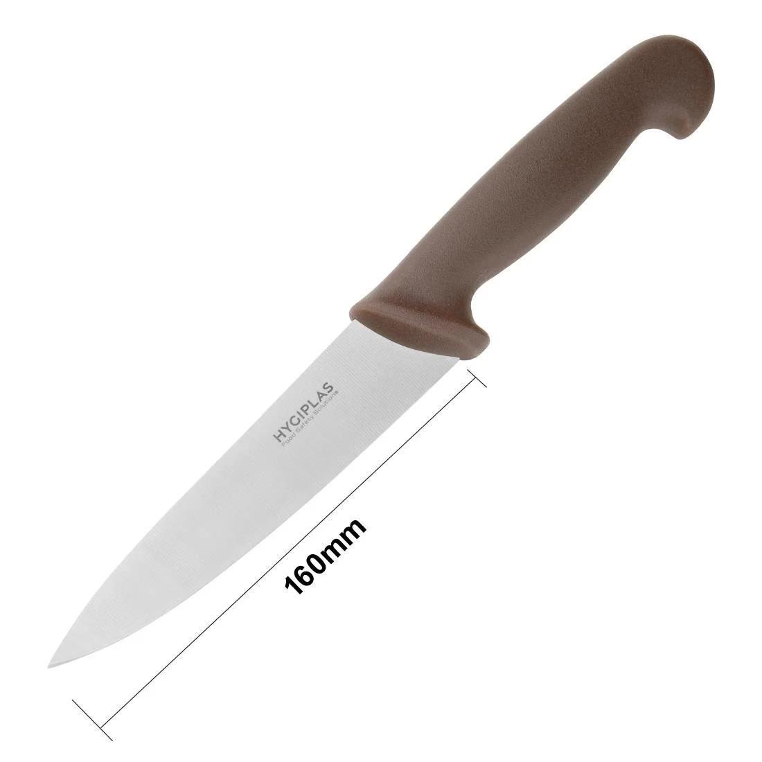 Hygiplas Cooks Knife Brown 16cm - Image 5