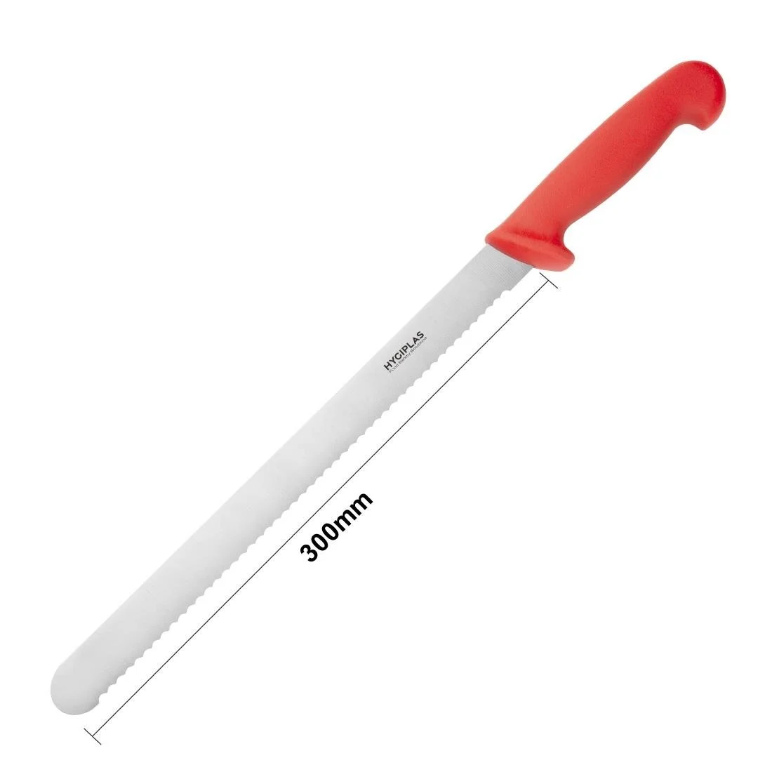 Hygiplas Serrated Slicer Red 30cm - Image 5