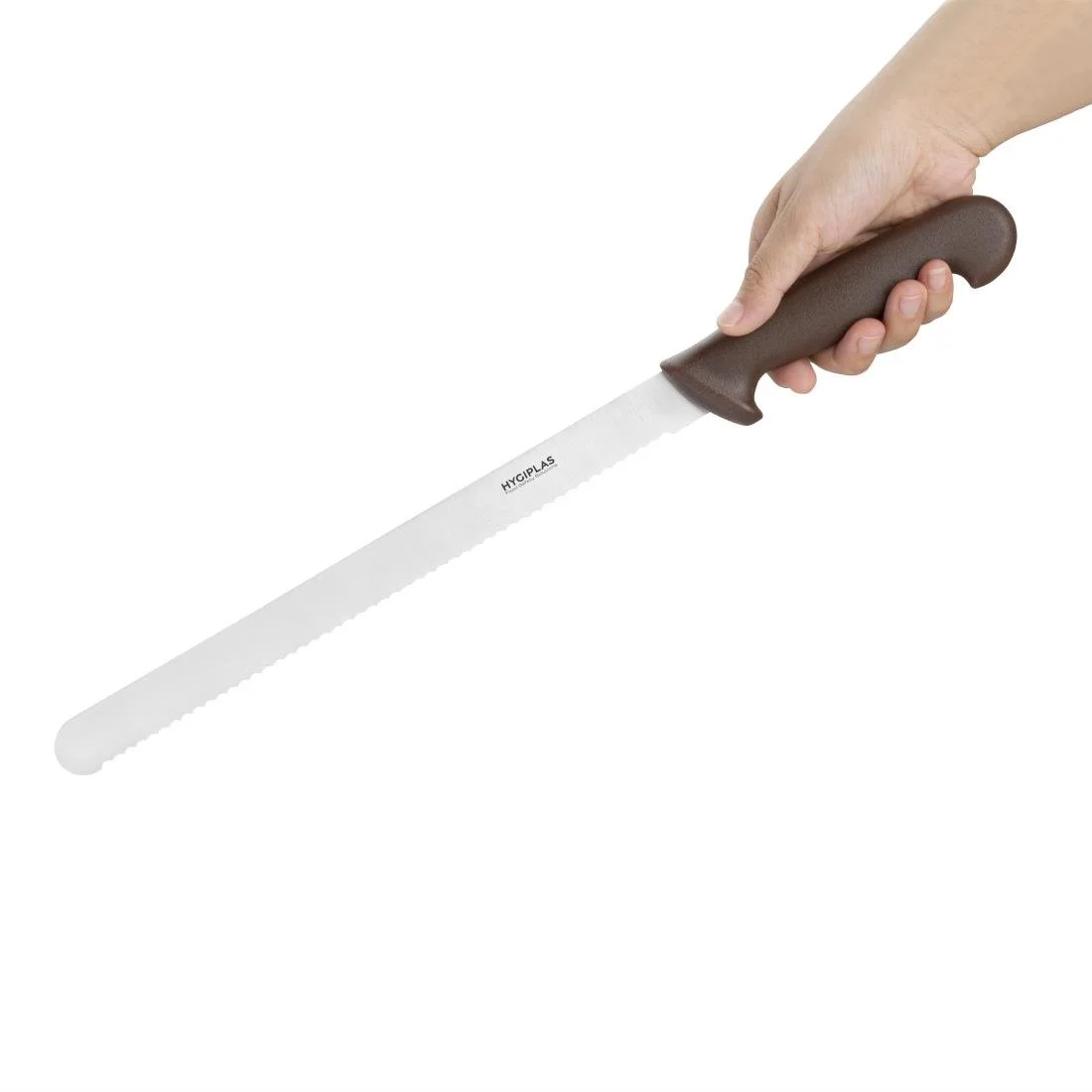 Hygiplas Serrated Slicer Brown 30cm - Image 2