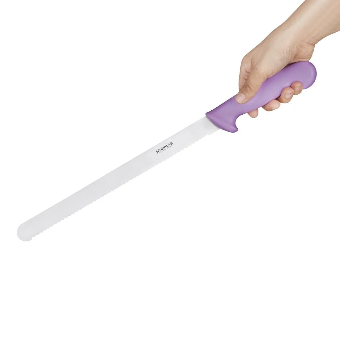 Hygiplas Serrated Slicer Purple 30cm - Image 2