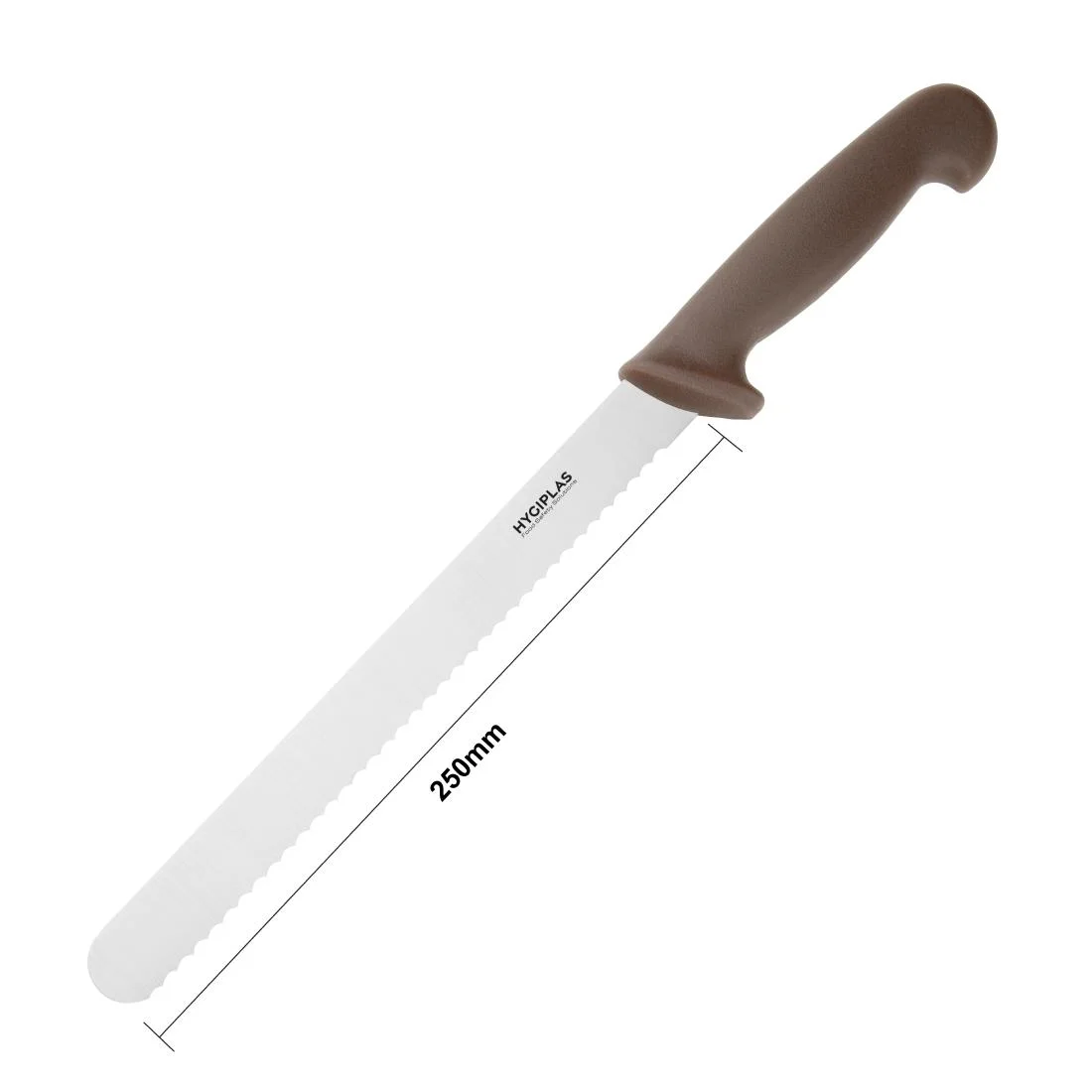 Hygiplas Serrated Slicer Brown 24.8cm - Image 5