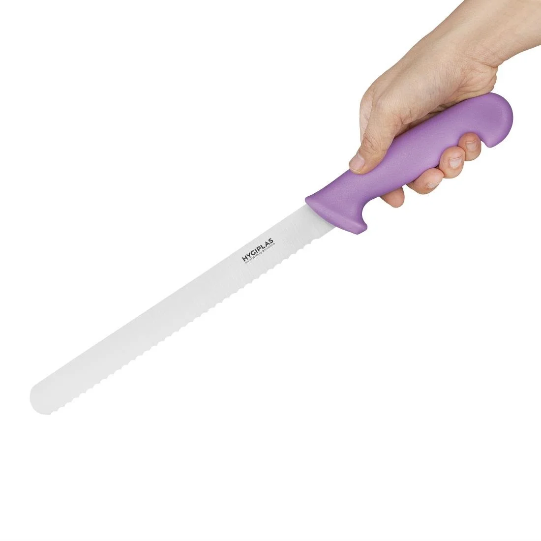 Hygiplas Serrated Slicer Purple 24.8cm - Image 2