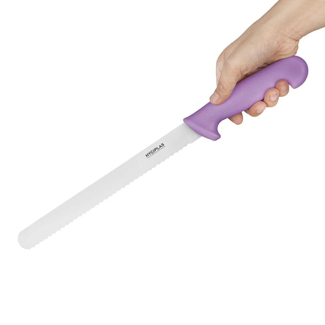 Hygiplas Serrated Slicer Purple 24.8cm - Image 2