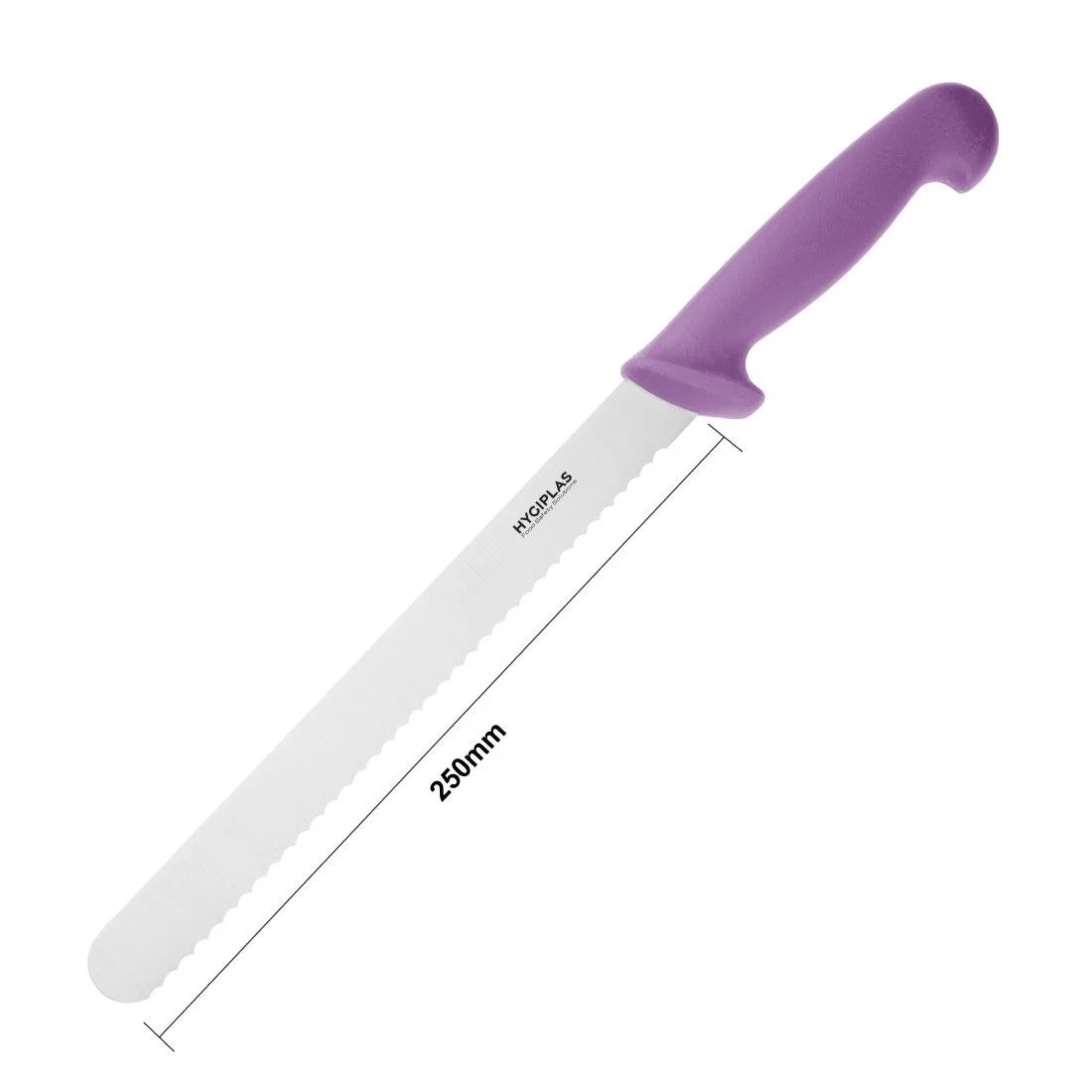 Hygiplas Serrated Slicer Purple 24.8cm - Image 5