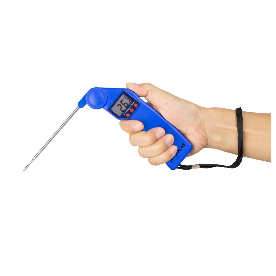 Hygiplas Easytemp Colour Coded Blue Thermometer - Image 4