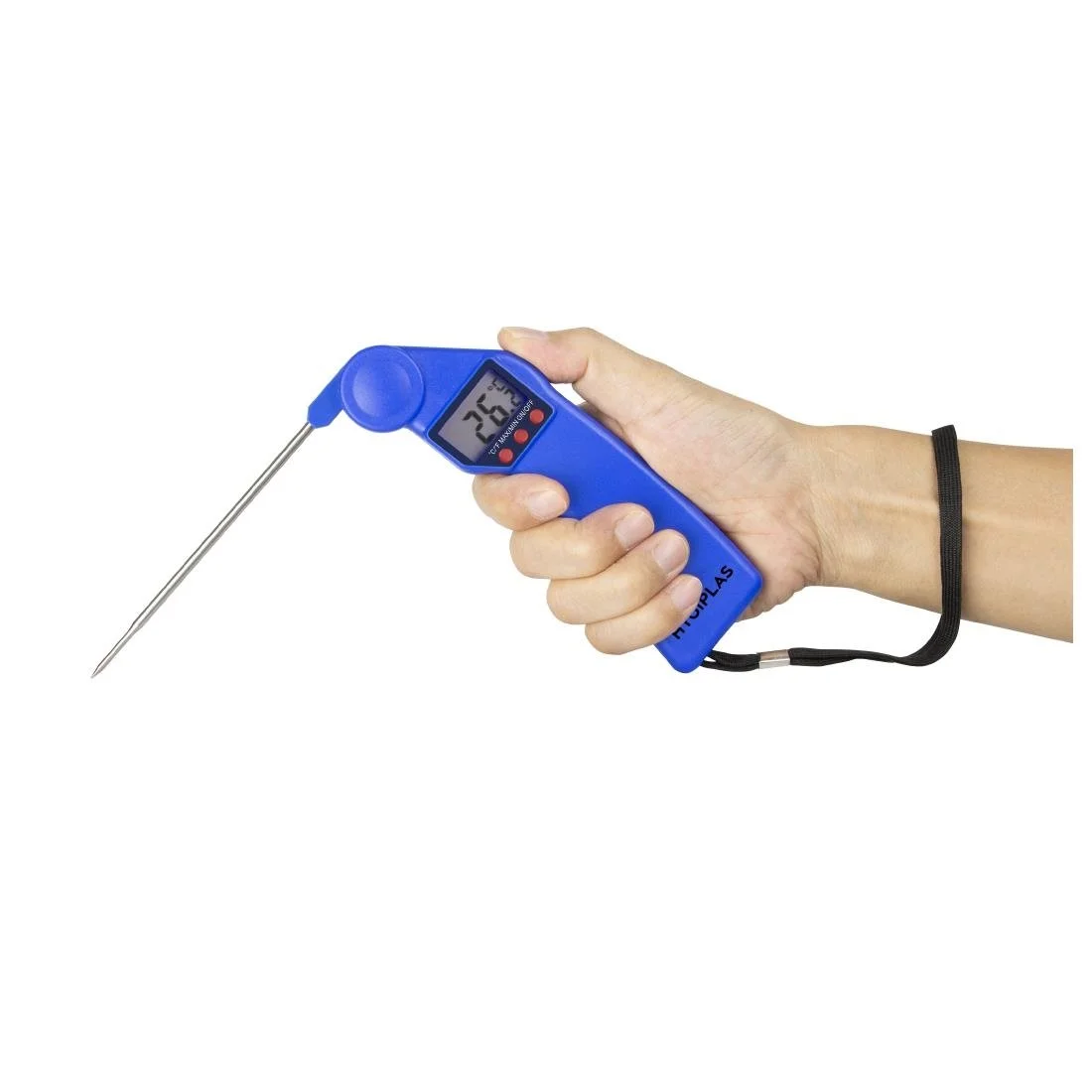 Hygiplas Easytemp Colour Coded Blue Thermometer - Image 4