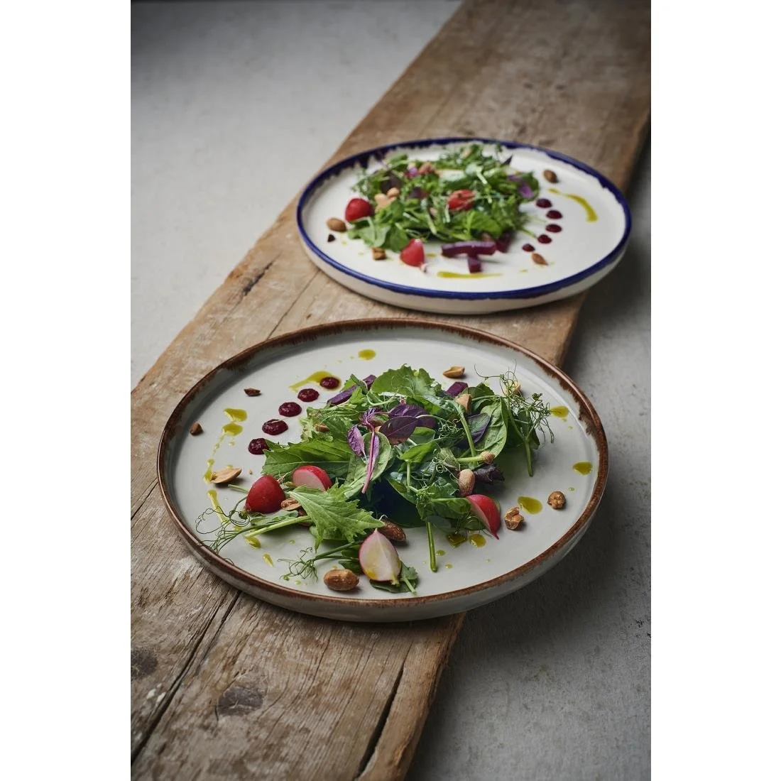 Dudson Harvest Walled Plates Ink 210mm (6 Pack) - Image 2