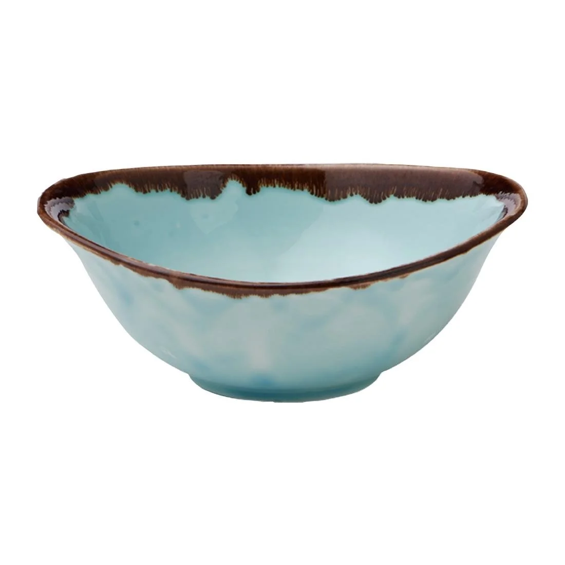 Dudson Harvest Deep Bowls Turquoise 200mm (6 Pack) - Image 2