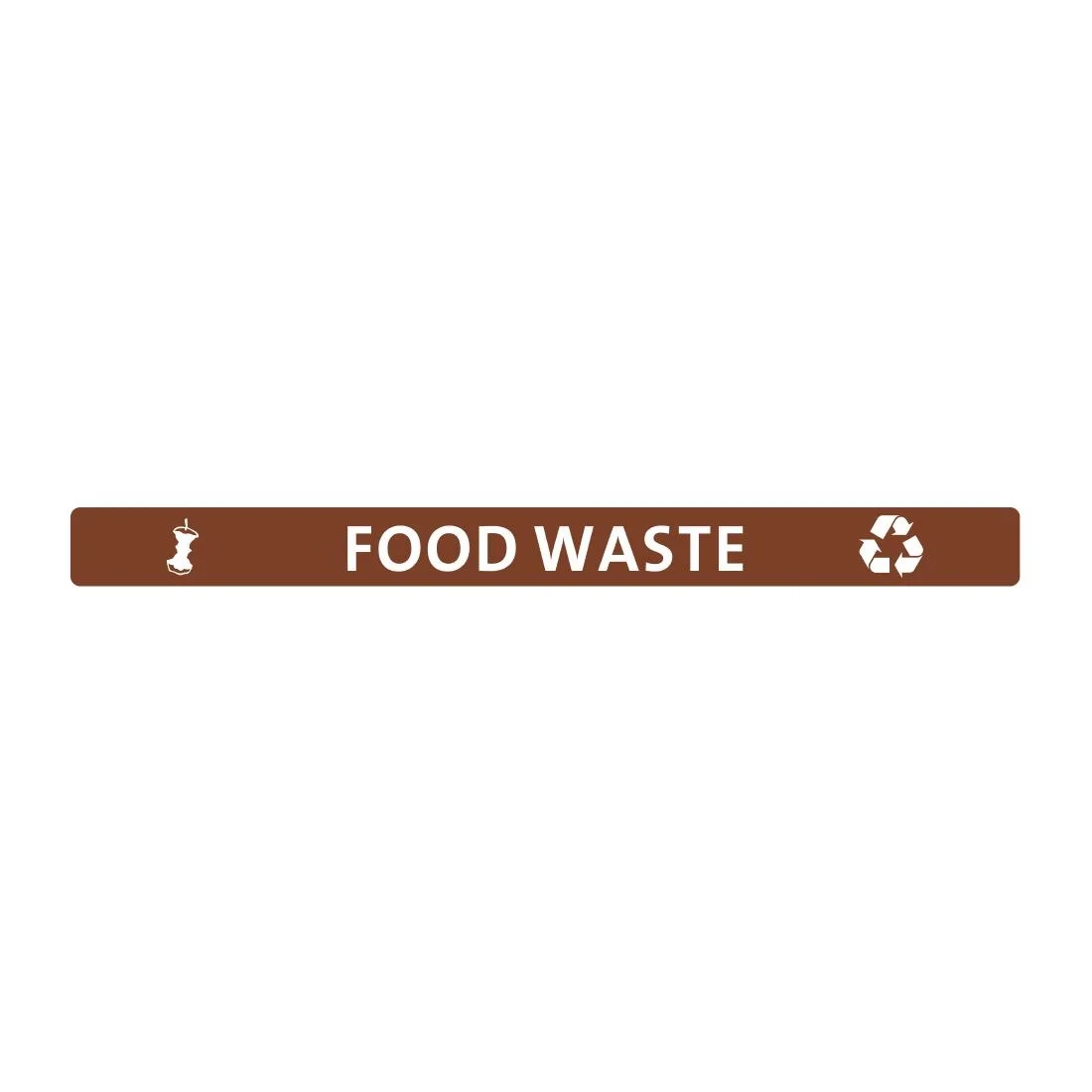 Jantex Slim Bin Lid Food Waste Label